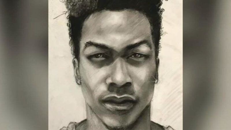 Atlanta police released a sketch of a man accused of sexually assaulting a 12-year-old girl at Deerwood Park. (Credit: Kelly Lawson / GBI)