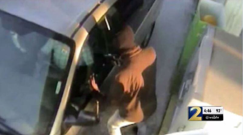 A 74-year-old great-grandfather was held up Sunday morning after stopping at an ATM on his way to church, authorities said.