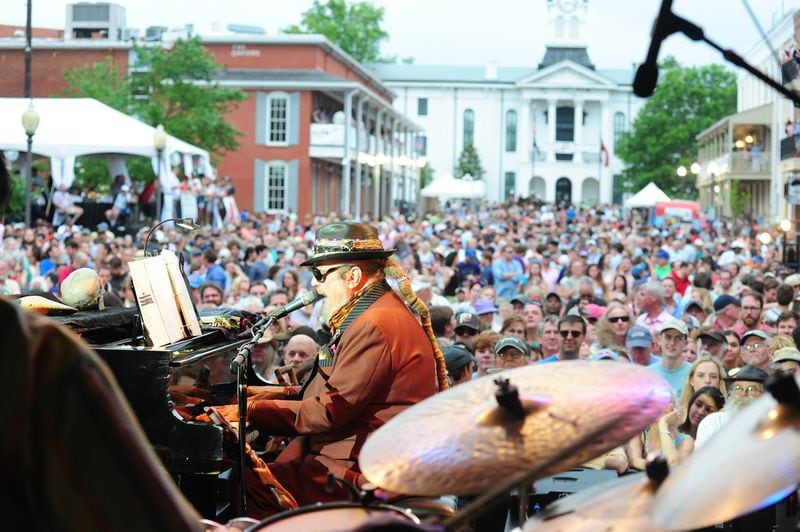 Dr. John performs at last year’s Double Decker Arts Festival, which takes place around the historic downtown square in Oxford, Miss. CONTRIBUTED BY JOEY BRENT