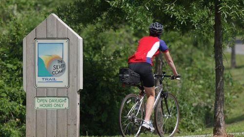 A new downtown trailhead for the Silver Comet Trail is one of about 125 projects approved Oct. 16 by the Powder Springs City Council as a part of its 2017-37 Comprehensive Plan. AJC file photo