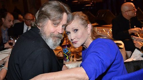 Mark Hamill and Carrie Fisher starred again in the most recent installment of the "Star Wars" saga. Fisher died on Dec. 27, 2016.