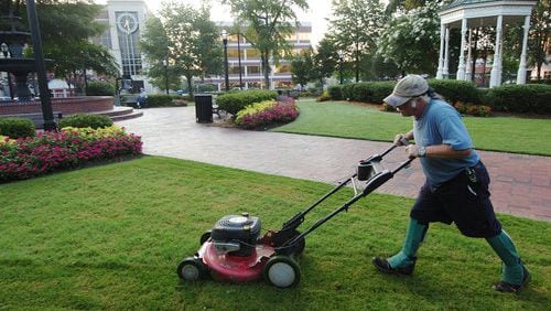 A mowing service is among the expenditures approved recently by the Acworth Board of Aldermen. AJC file photo