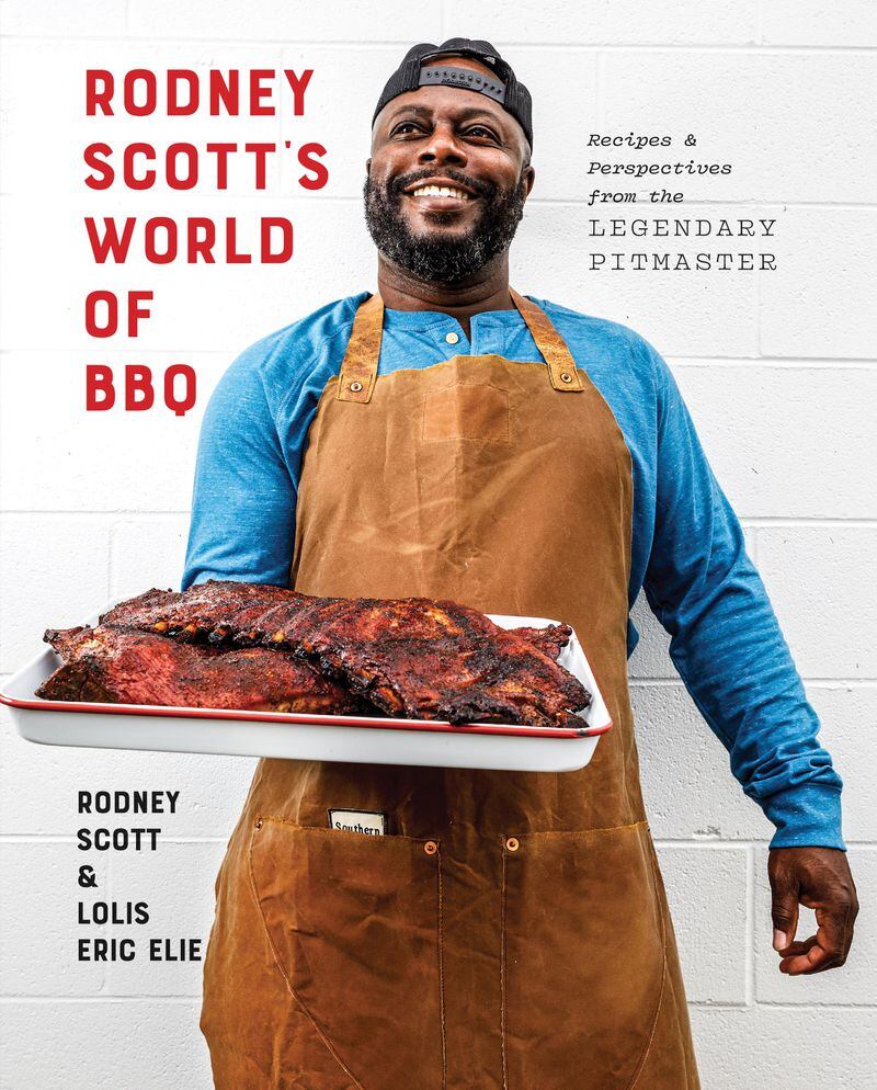 Rodney Scott on the cover of his new cookbook, "Rodney Scott's World of BBQ."