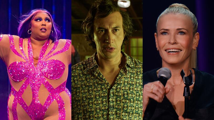TV this week: Lizzo will be on HBO Max, Adam Driver on Netflix with the film "White Noise" and Chelsea Handler doing stand up also on Netflix. HBO MAX/NETFLIX
