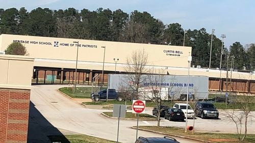 A freshman at Heritage High School in Rockdale County was expelled and arrested after allegedly threatening to shoot up the school.