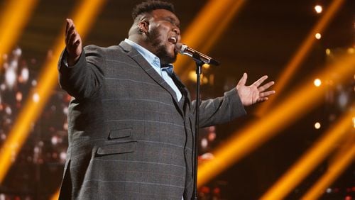 Willie Spence of Georgia performing "Wind Beneath My Wings" during the April 4, 2021 episode of "American Idol." (ABC/Eric McCandless)