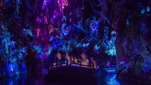 Pandora — The World of Avatar will bring new experiences to Disney’s Animal Kingdom, including the Na’vi River Journey. The theme park’s new section opens on May 27. CONTRIBUTED BY STEVEN DIAZ