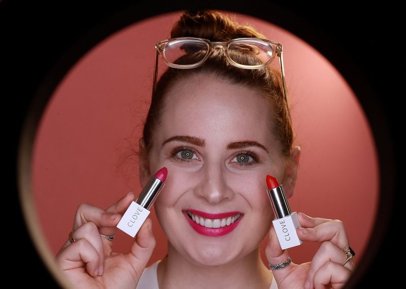 Clove + Hallow offers 64 different products that are all made in the USA. Founder Sarah Biggers believes clean beauty will soon become the new standard for cosmetics in the U.S. CURTIS COMPTON / CCOMPTON@AJC.COM