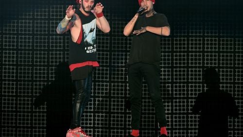 Twenty One Pilots play a sold-out show in Gwinnett Saturday.