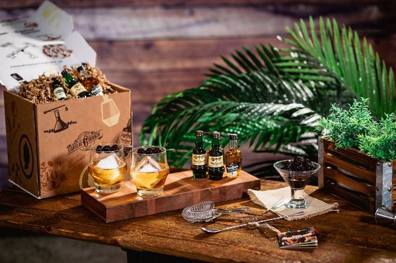 Make a Monte Manhattan with this kit that includes everything you need to take a classic cocktail to new heights, using a mixture of amaro and rye. Courtesy of Amaro Montenegro