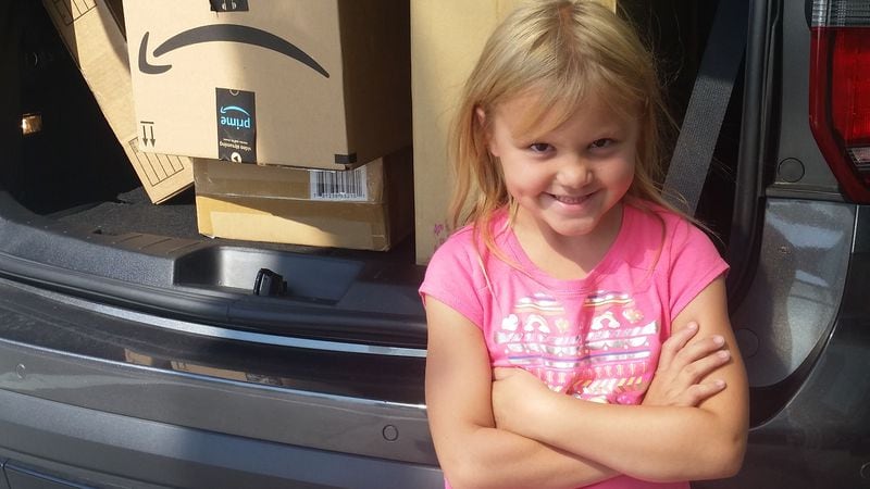 Katelyn Lunt, 6, secretly ordered $350 worth of toys on Amazon using her mom's account.