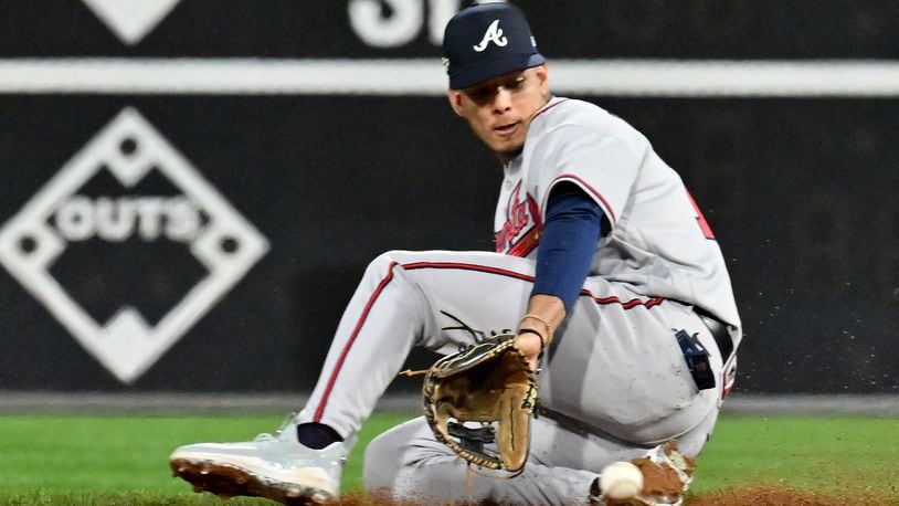 Vaughn Grissom will be given a shot in spring training to become the Braves' everyday shortstop. (Hyosub Shin file photo / Hyosub.Shin@ajc.com)
