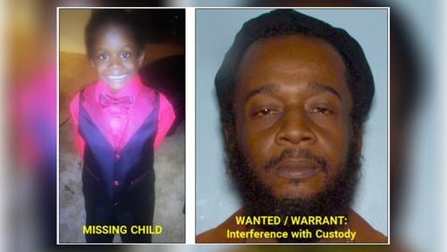 Police are looking for Quamaine Finch, 7, and his mother's boyfriend, Ricardo Medy.
