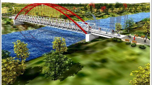 Duluth recently voted to approve funds to prepare park amenities for future use at the Rogers Bridge restoration project. (Courtesy City of Duluth)