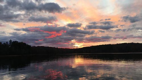 Steve Travis submitted this photo of a sunset on Lake Chatuge in Hiawassee.
