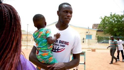 Gorgui Dieng in Senegal
