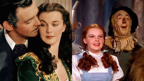 "Gone With the Wind" and "The Wizard of Oz" remain on HBO Max and are not part of the Amazon purchase of MGM assets. PUBLICITY PHOTOS