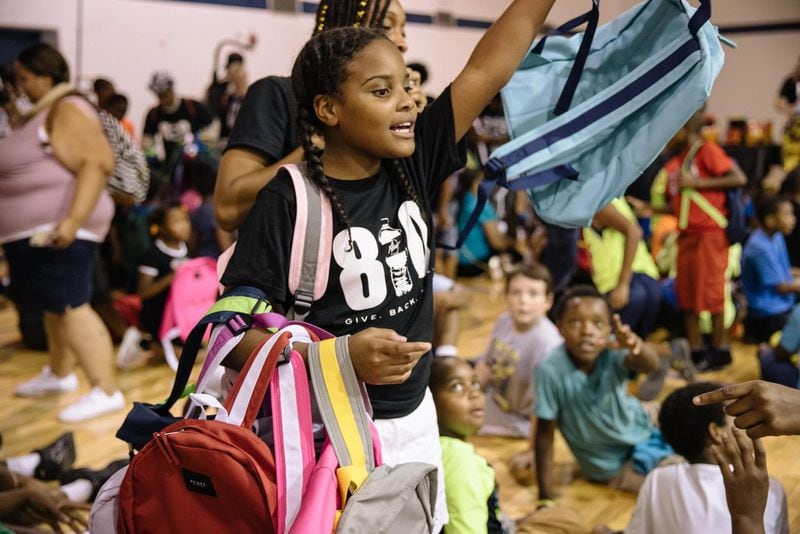 As part of her activism, Mari Copeny has given out 15,000 backpacks full of supplies to Flint schoolchildren.
