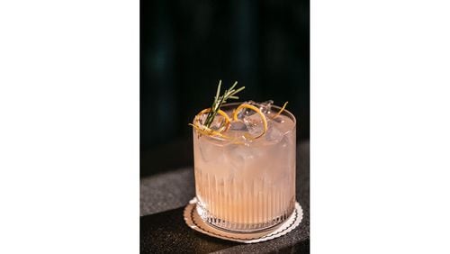 Mr. B. Bar in the Burgess Hotel adds a bit of cinnamon spice to their resposado Paloma version.