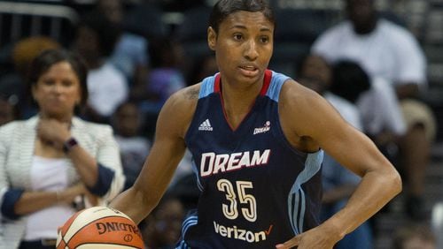 Forward Angel McCoughtry was the Dream's top pick in 2009.