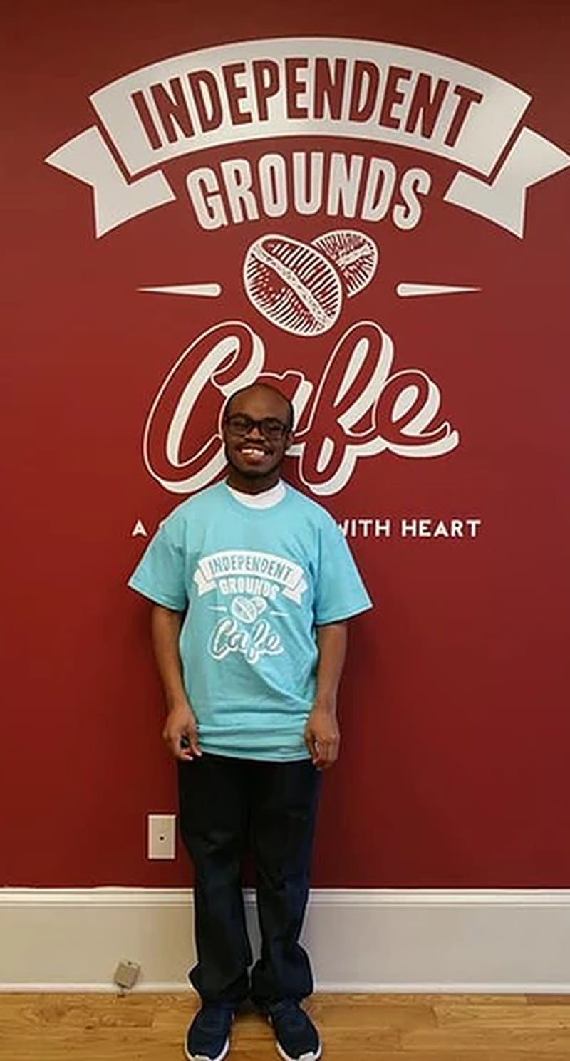 Andre is an employee at Independent Grounds Coffee. He graduated from North Cobb High School and currently attends the Cobb County Transitional Academy. He has hopes of attending Kennesaw State University. (Provided by Independent Grounds Coffee)