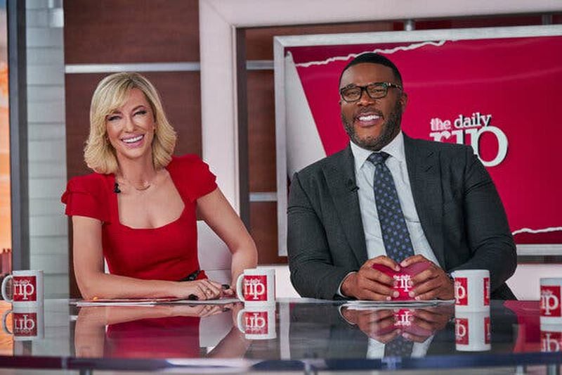 "Don't Look Up," a new film features Tyler Perry as a chipper morning show host. NETFLIX