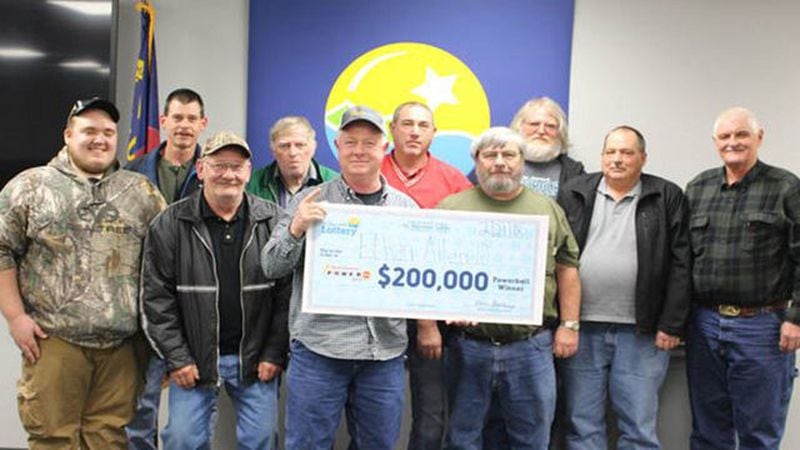 A tradition of playing Powerball together led a group of 10 North Carolina coworkers to a $200,000 lottery win.