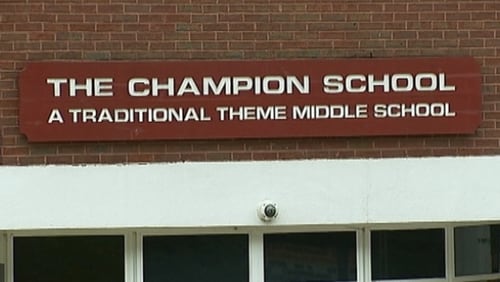 Champion Theme Middle School in Stone Mountain received a threat at some point this week, which the district is investigating.