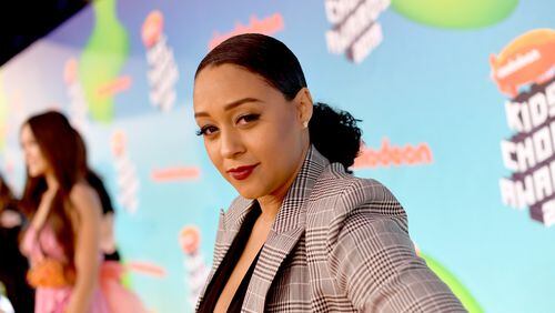 LOS ANGELES, CA - MARCH 23:  Tia Mowry attends Nickelodeon's 2019 Kids' Choice Awards at Galen Center on March 23, 2019 in Los Angeles, California.  (Photo by Matt Winkelmeyer/Getty Images)