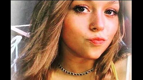 Alyssa Prindle fell out of a car window and was seriously injured in Cobb County early July 5, 2018.