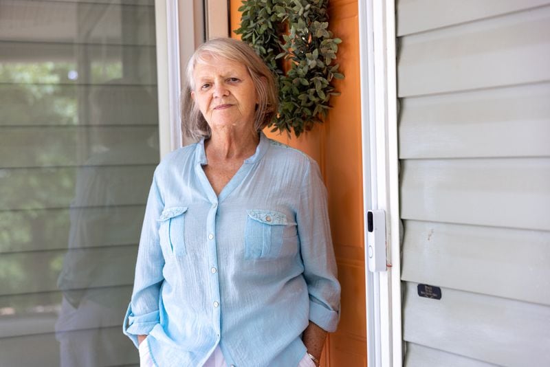Margaret Williams, a state government retiree, says she may have to sell her home this year. (Arvin Temkar / arvin.temkar@ajc.com)