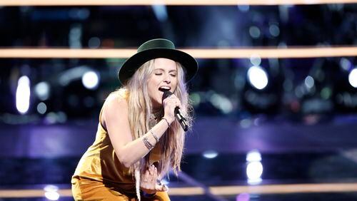 THE VOICE -- "Knockout Rounds" -- Pictured: Darby Walker -- (Photo by: Tyler Golden/NBC)