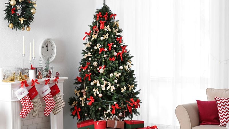 FILE PHOTO: Amazon will be helping shoppers deck the halls as the company starts offering live 7-foot Christmas trees.