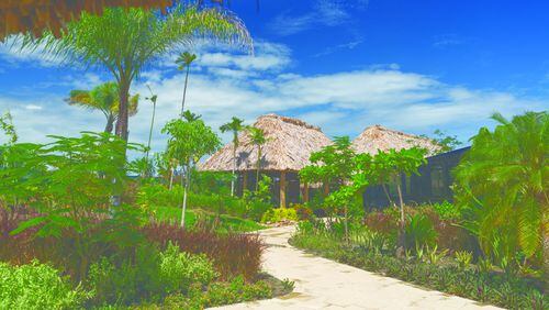 Nature Center at a Norwegian Cruise destination in Harvest Caye, Belize. (Norwegian Cruise/TNS)