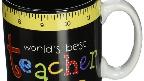 What don’t teachers need? Another mug.