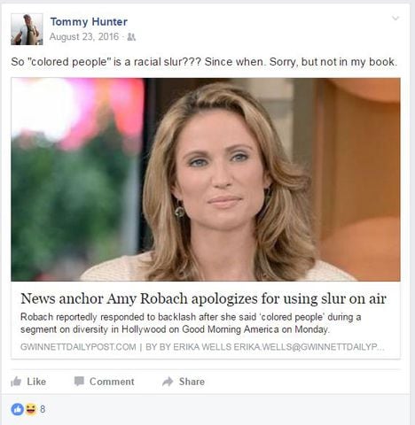 16 controversial Tommy Hunter Facebook posts