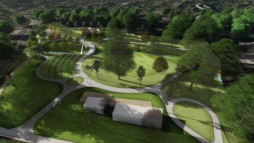 Rendering of Piedmont Park expansion