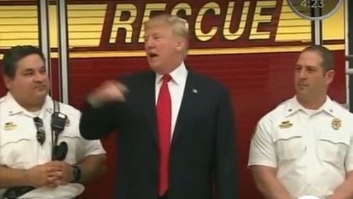 President Donald Trump boasted about his legislative pace during a visit with Florida firefighters days after Christmas. That pace fell dramatically after his first 100 days in office.