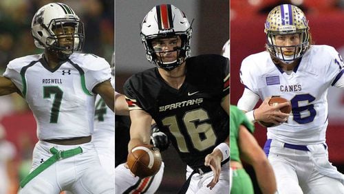 Roswell's Malik Willis, Davis Mills of Greater Atlanta Christian and Cartersville's Trevor Lawrence were among the top players in their respective classifications this season.