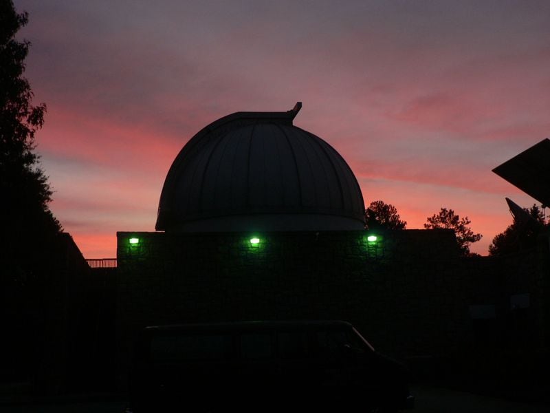 Watch some of the Planetarium shows at Fernbank Science Center.