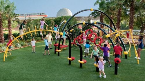 An example of the kind of playground equipment that Architectural Design Specialties/Playground Creations may use to replace and install new playground equipment at Lilburn City Park. Courtesy Architectural Design Specialties/Playground Creations