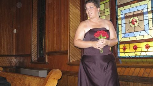 Debbie Tracy weighed 253 pounds when this photo was taken in October 2009.