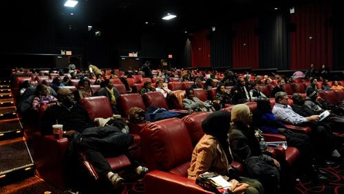 NEW YORK, NY - NOVEMBER 25: A general view of the atmosphere at the screening of The Weinstein Companies' "Mandela: A Long Walk To Freedom" at AMC Theatre 84th Street, in New York City, on on November 25, 2013. (Photo by Rommel Demano/Getty Images for The Weinstein Company)