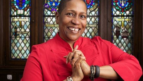 The Rev. Dr. Pamela Lightsey, assistant professor of contextual theology and practice and associate dean for community life and lifelong learning at Boston University, will deliver a lecture Oct. 6 at Clark Atlanta University. CONTRIBUTED