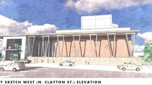 Lawrenceville will break ground June 13 on the city’s new performing arts center at 175 North Clayton St. in downtown Lawrenceville. (Courtesy City of Lawrenceville)