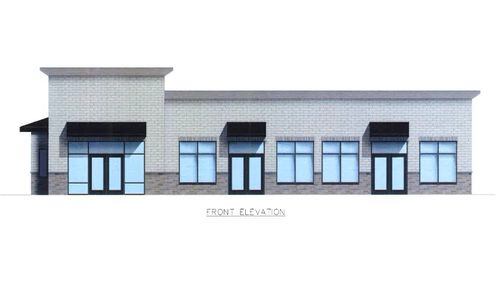 Braselton will consider a request for a conditional use permit for a retail center with a food service drive-thru (targeting a national smoothie chain) on Friendship Road. (Courtesy Town of Braselton)