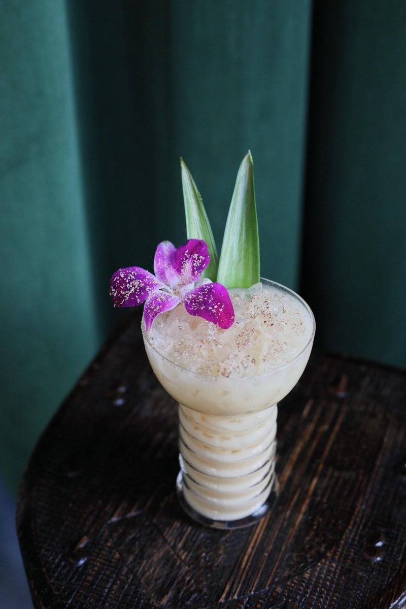Beverage Director Sean Gleason created a tiki-inspired menu for summer sipping at Biltong Bar.