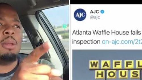 Comedian KevOnStage shared a nearly three-minute video detailing some of his experiences at Waffle House.