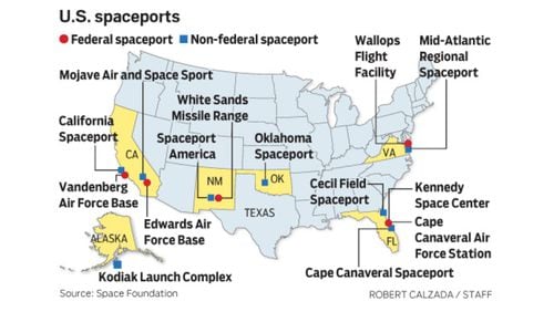 U.S. spaceports