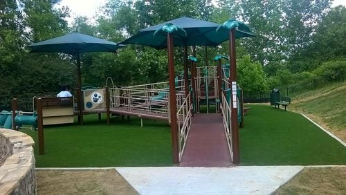A special-needs playground has opened at the Silver Comet Trail Linear Park on Richard Sailors Parkway in Powder Springs. Contributed